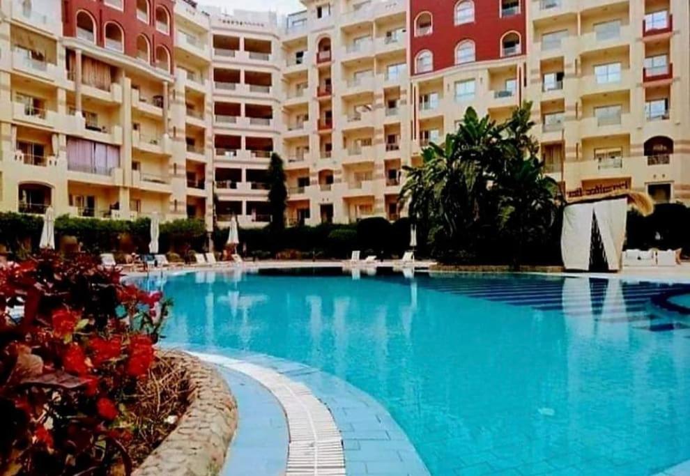 Sunny Studio With 3 Swimming Pools Florenza Hurghada Exterior foto